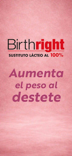 Birthright 100% - Sustituto Lácteo - Especial Para Lechones