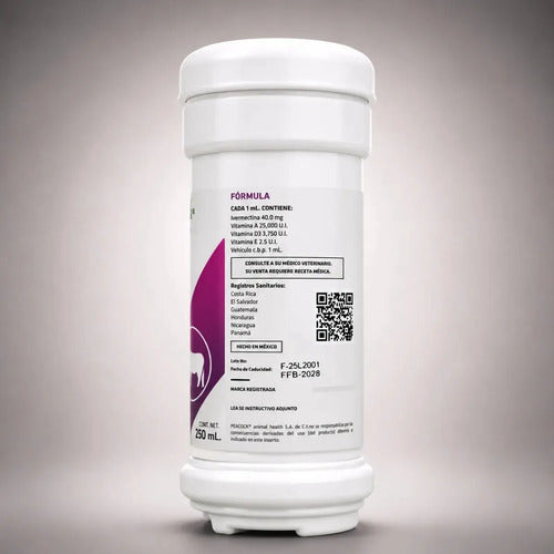 Dectomaster 4% Ade, Desparasitante Ivermectina 4% Con Ad3e