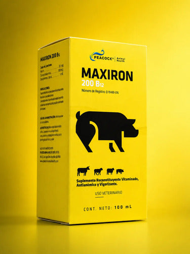Maxiron 200 B12 - Hierro Dextran Vitaminado 100 Ml