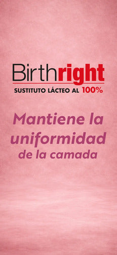 Birthright 100% - Sustituto Lácteo - Especial Para Lechones