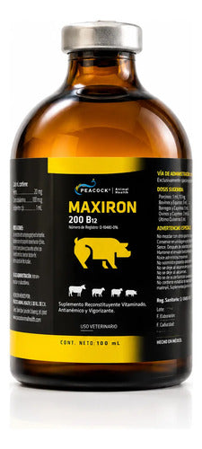 Maxiron 200 B12 - Hierro Dextran Vitaminado 100 Ml